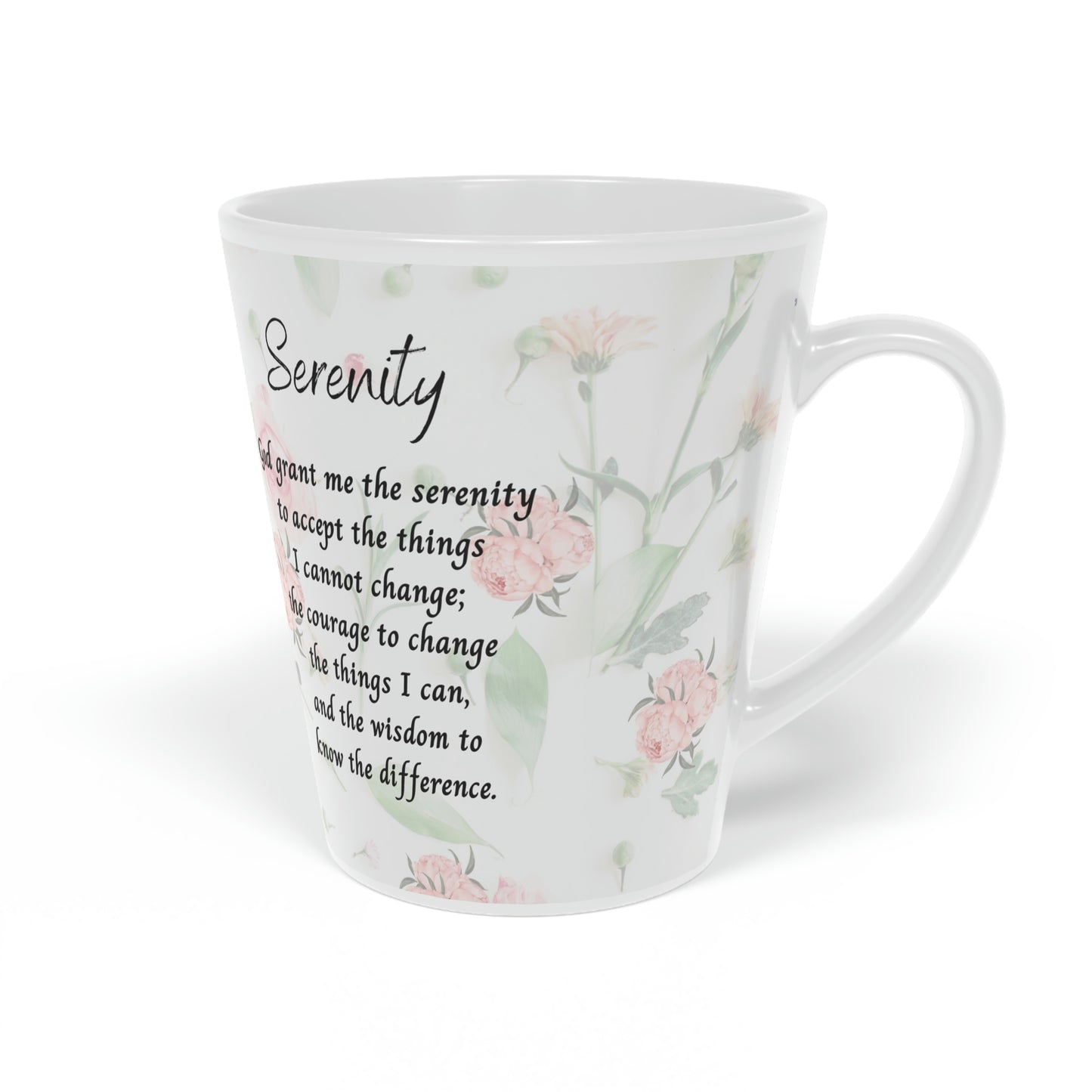 "Serenity" Latte Mug, 12oz