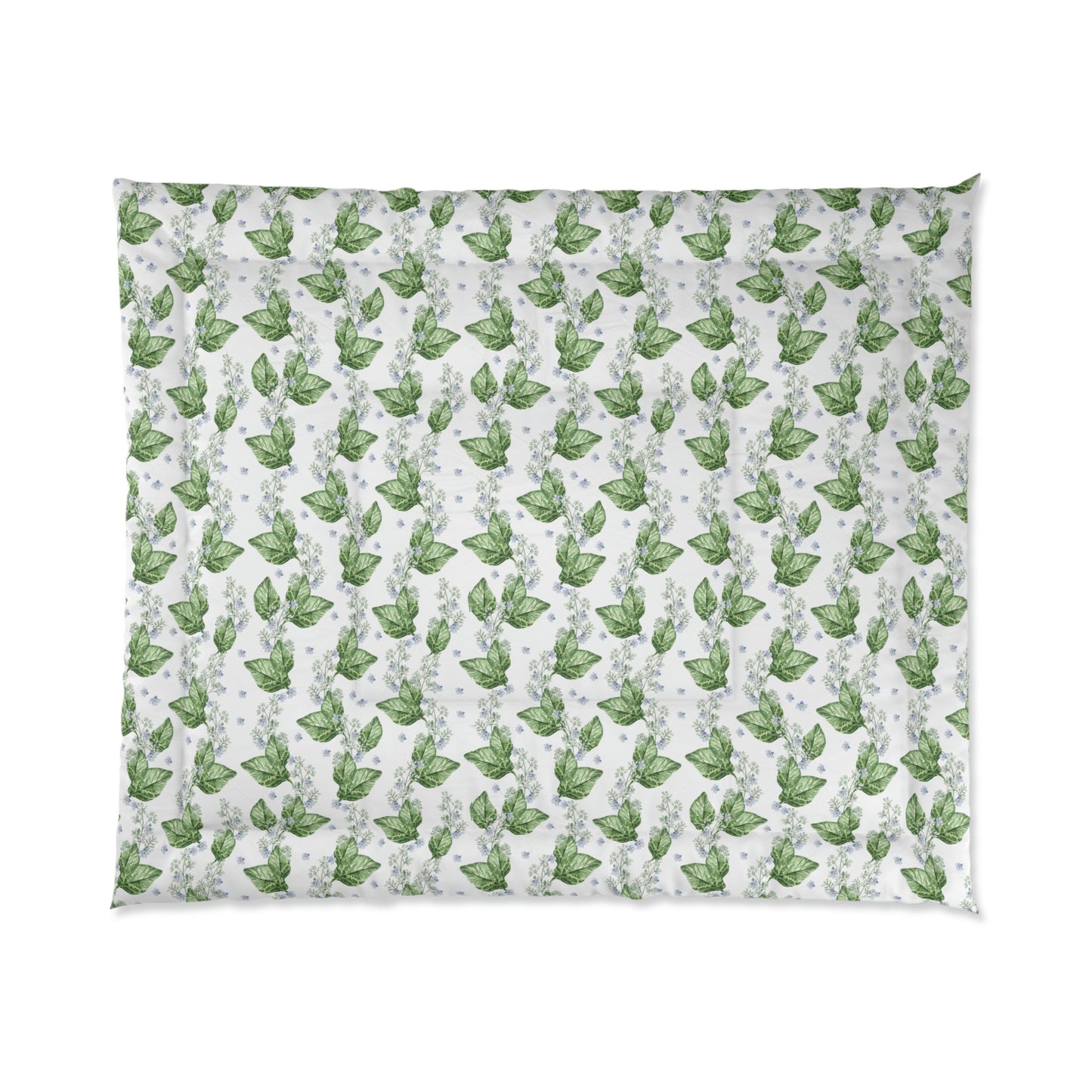 Green Vine Comforter- Queen Size (104"X88")