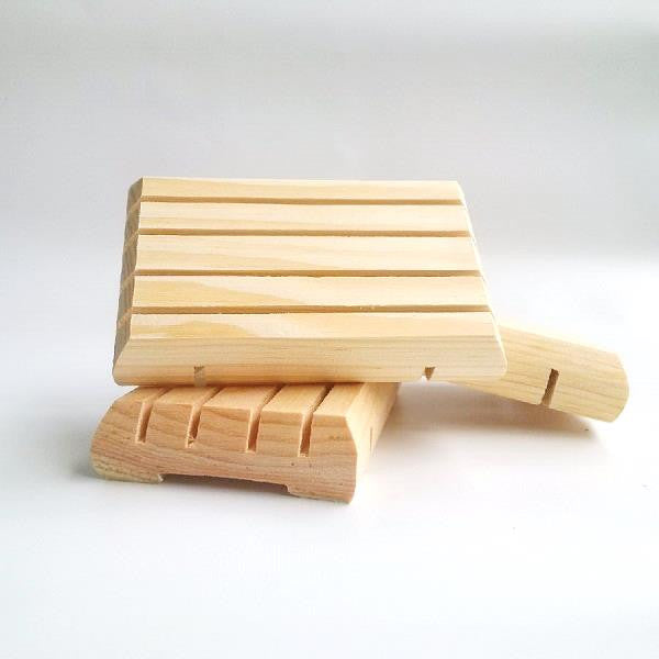 Wooden Pine soap dish