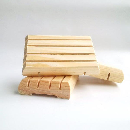 Wooden Pine soap dish