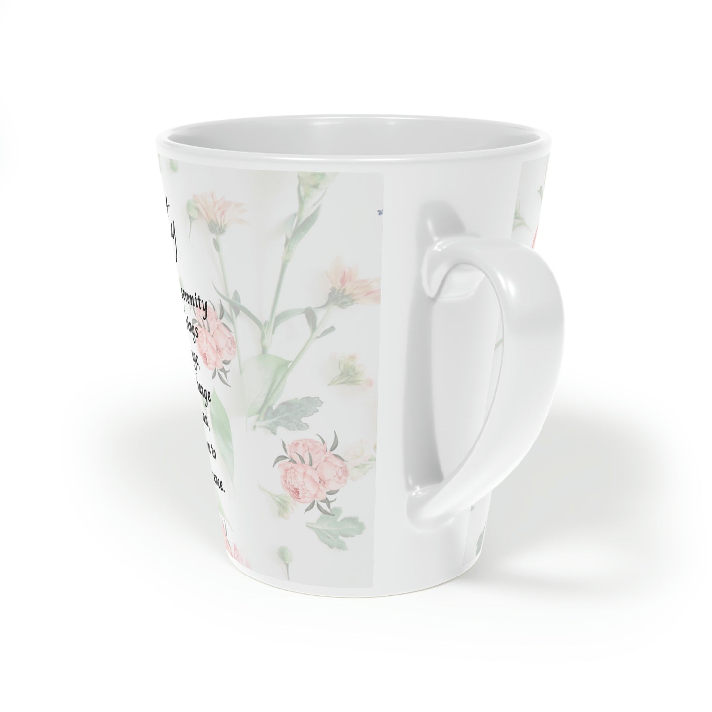 "Serenity" Latte Mug, 12oz