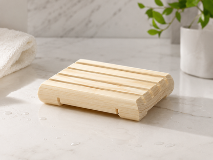 Pine Wooden Soap Dish
