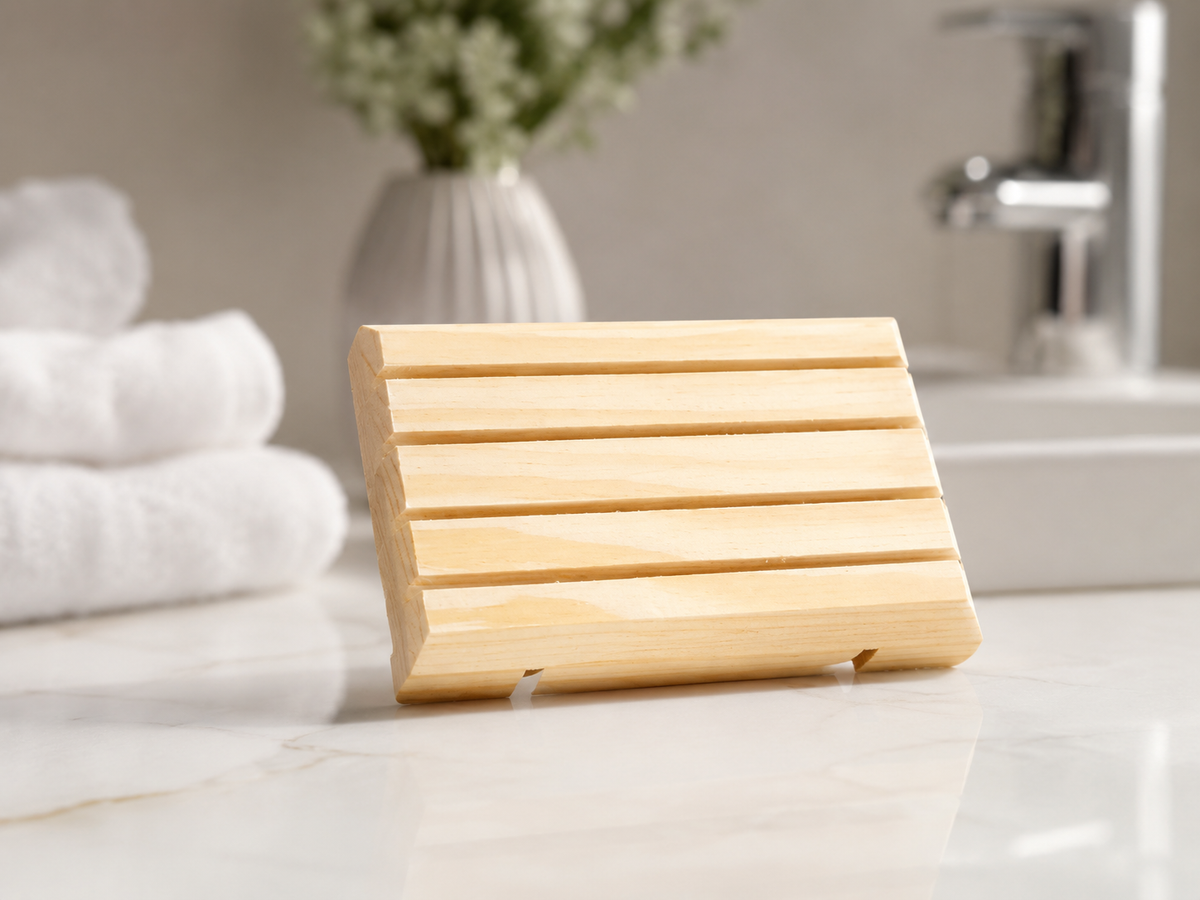 Pine Wooden Soap Dish