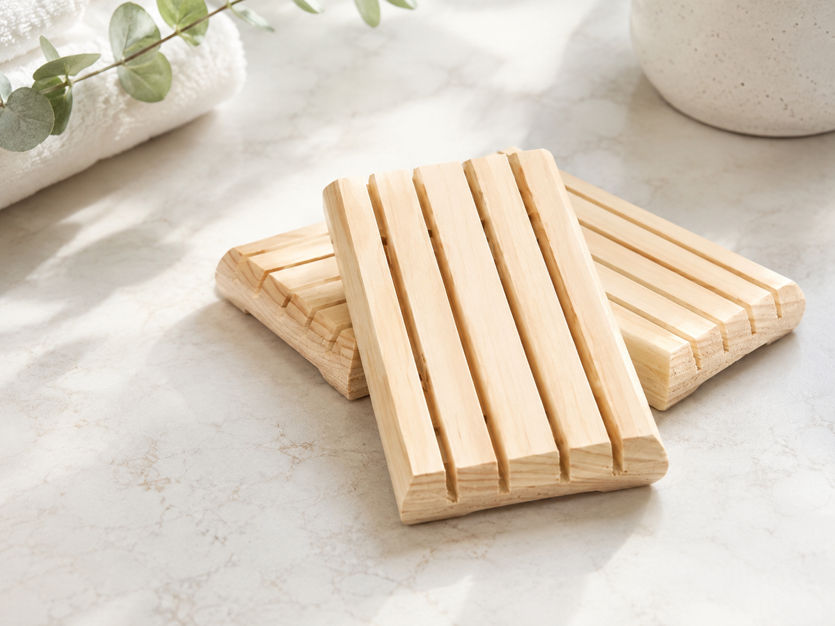 Pine Wooden Soap Dish
