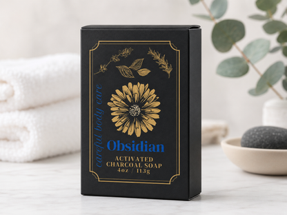 Obsidian Activated Charcoal + Soap