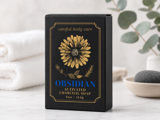 Obsidian Activated Charcoal Soap