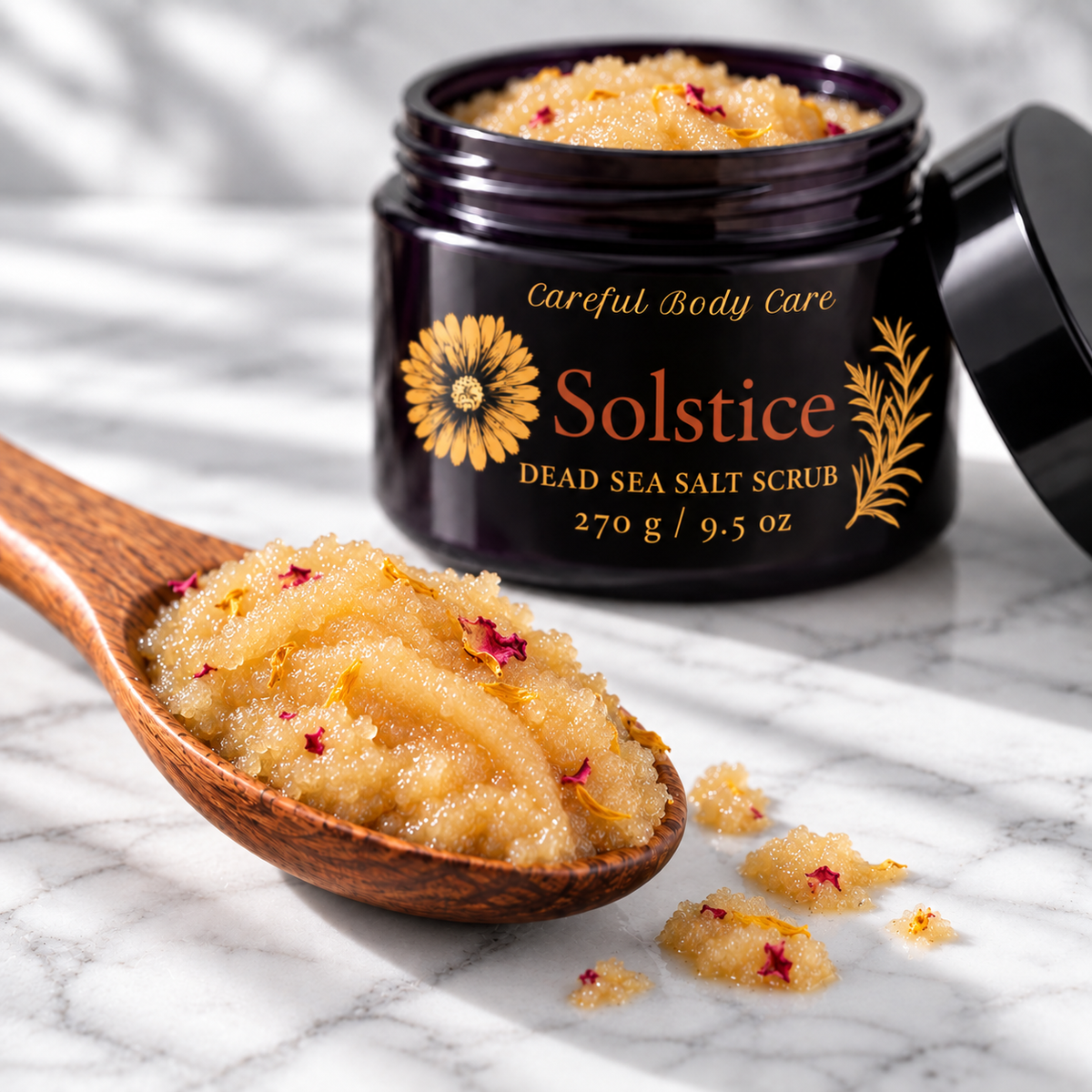 Solstice Dead Sea Salt Scrub