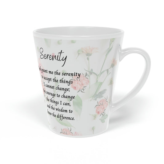 "Serenity" Latte Mug, 12oz