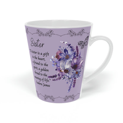 "Sister" Latte Mug, 12oz