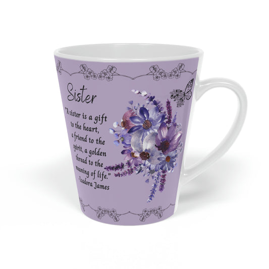 "Sister" Latte Mug, 12oz