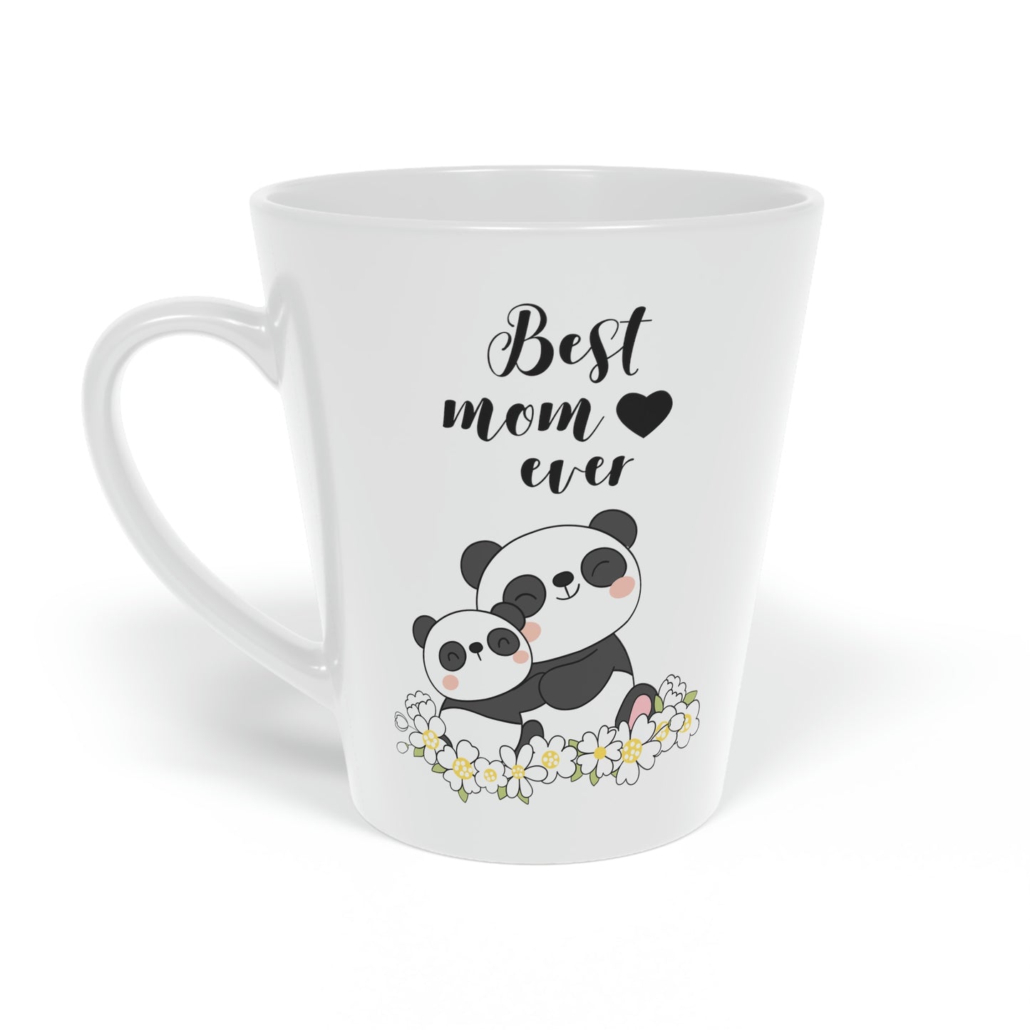 Happy Mother's Day "Mama Panda" Latte Mug, 12oz