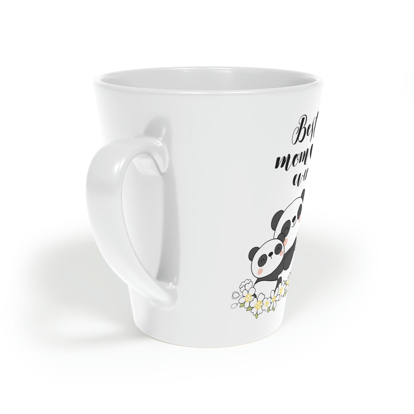 Happy Mother's Day "Mama Panda" Latte Mug, 12oz