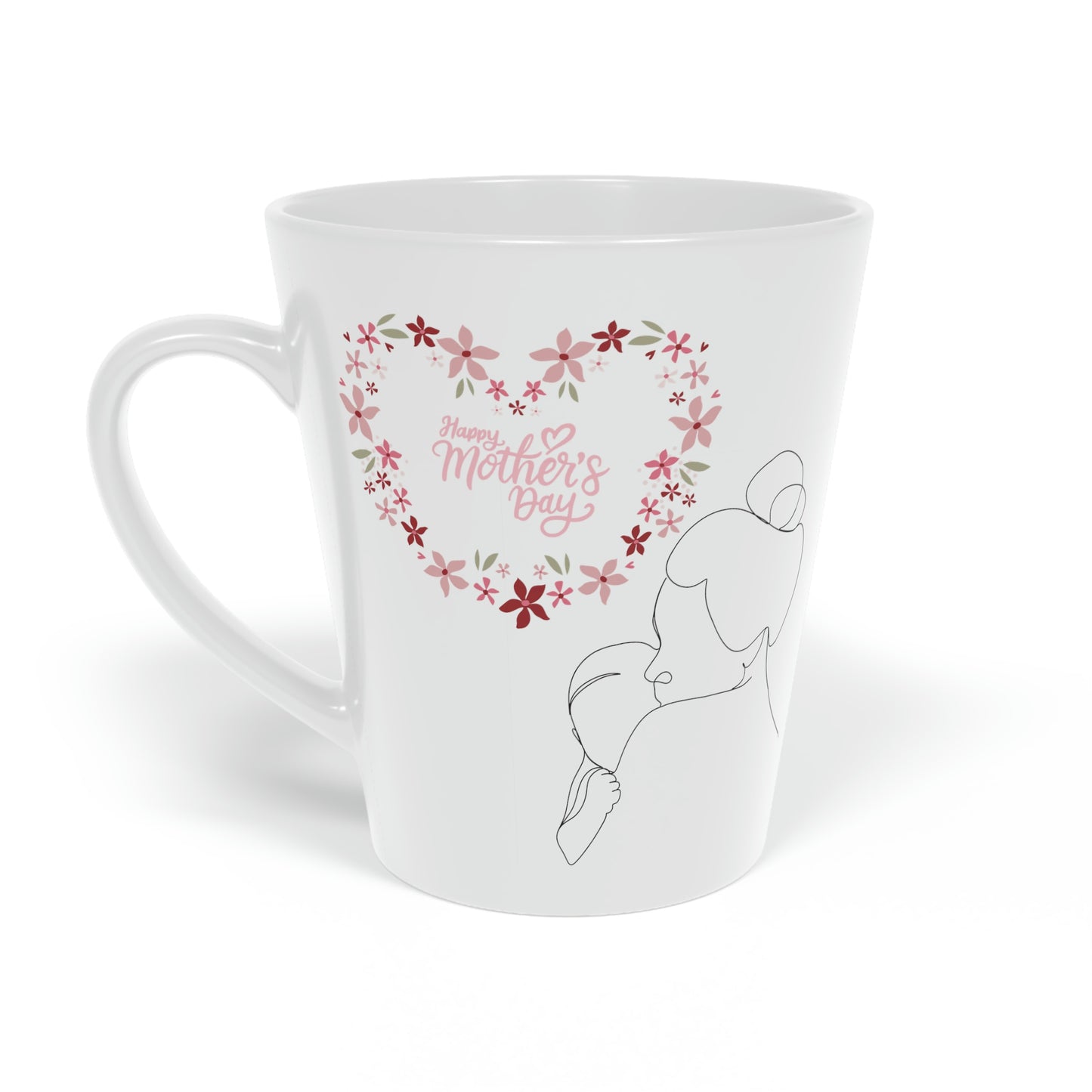 Happy Mother's Day Latte Mug, 12oz