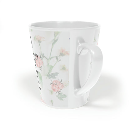 "Serenity" Latte Mug, 12oz