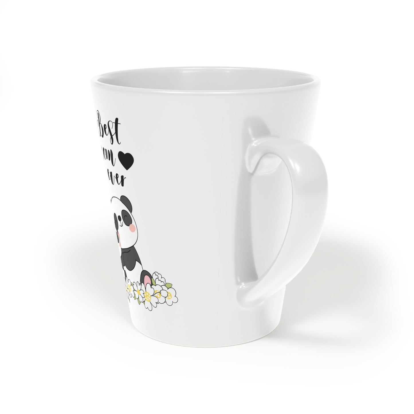 Happy Mother's Day "Mama Panda" Latte Mug, 12oz